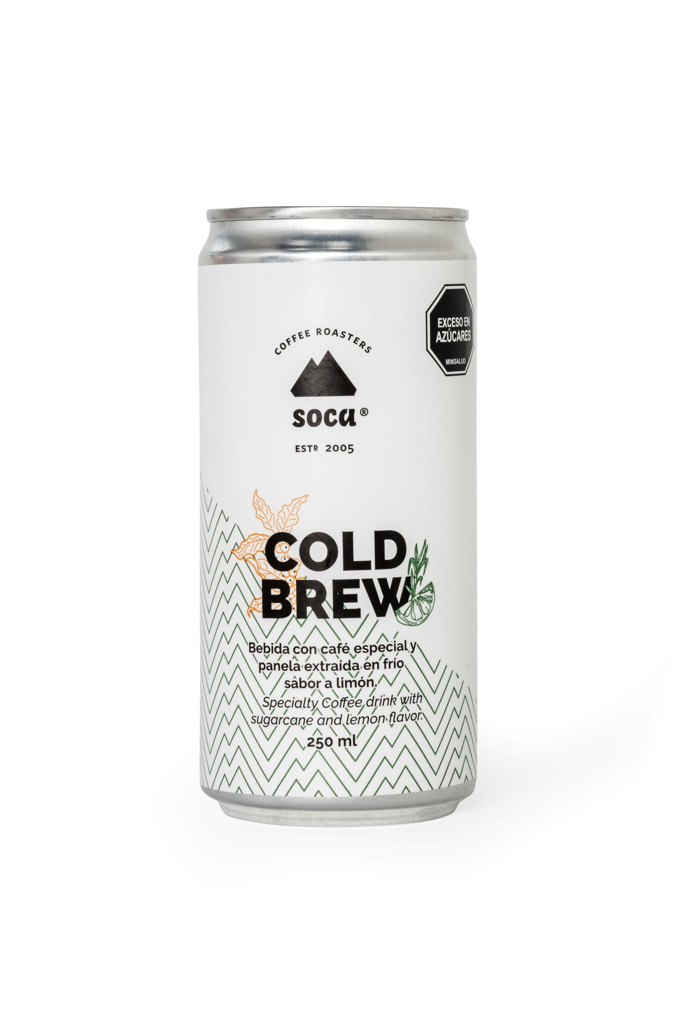 Cold Brew Sabor Panela Limón