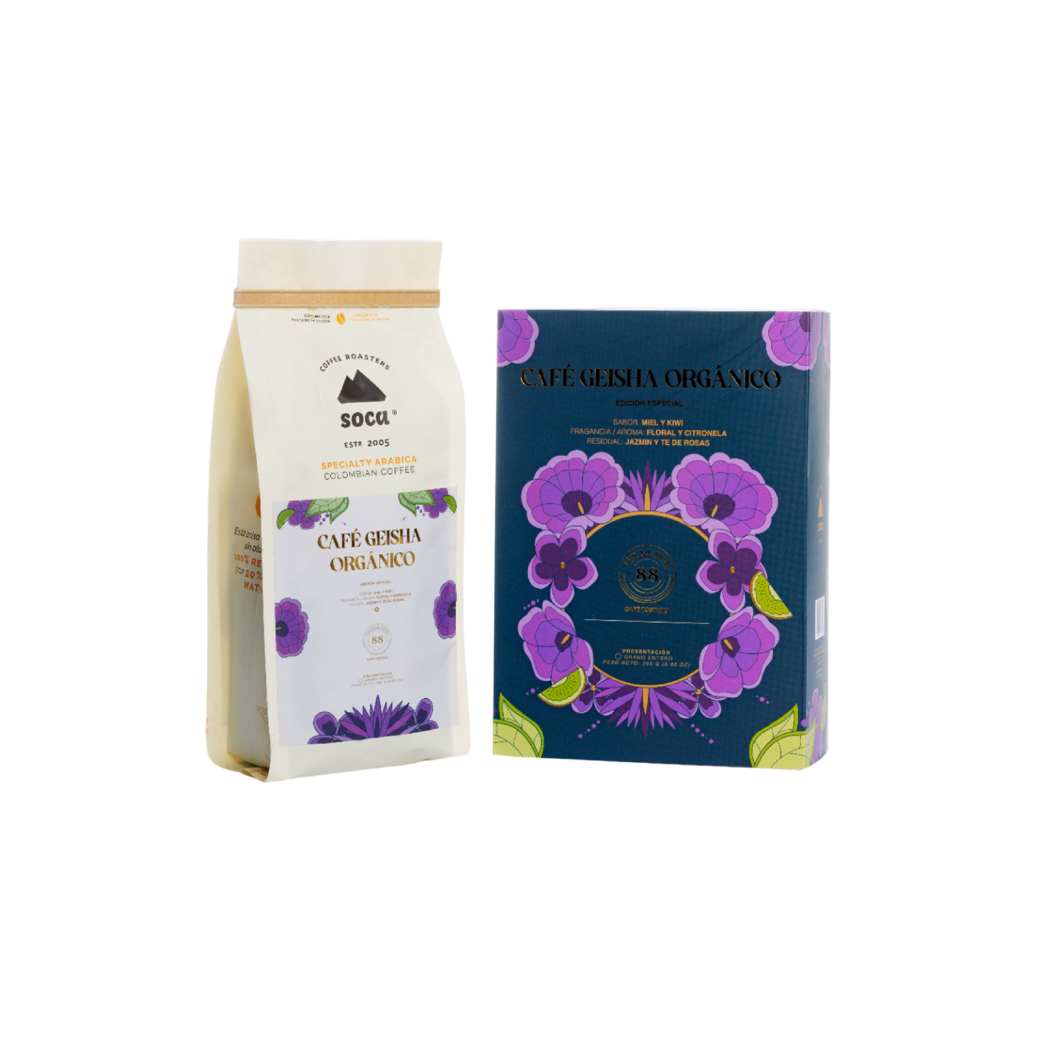 Café Geisha Orgánico 250g Edición Limitada